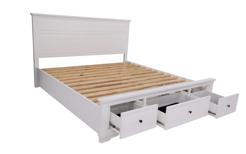 Vienna timber storage bed - suite options