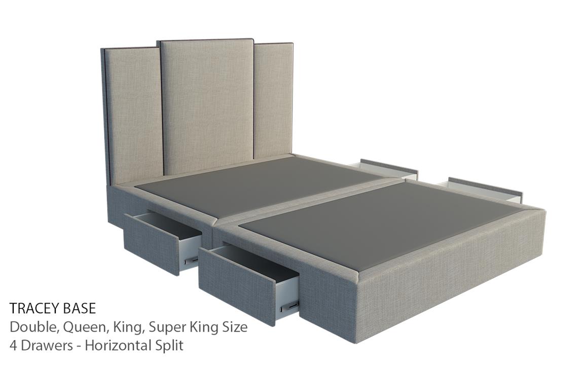 Vintage custom stud bed with choice of storage base