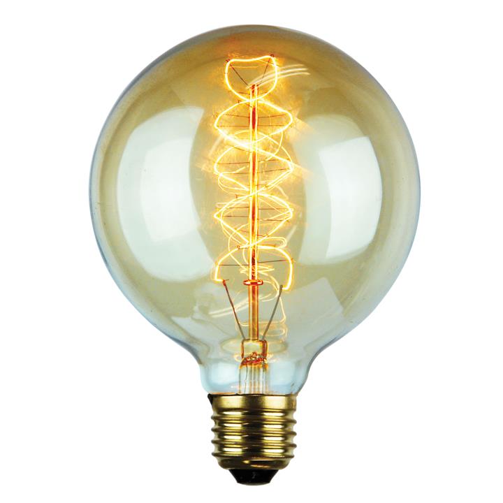 Vintage Filament G125 Spiral 25W E27