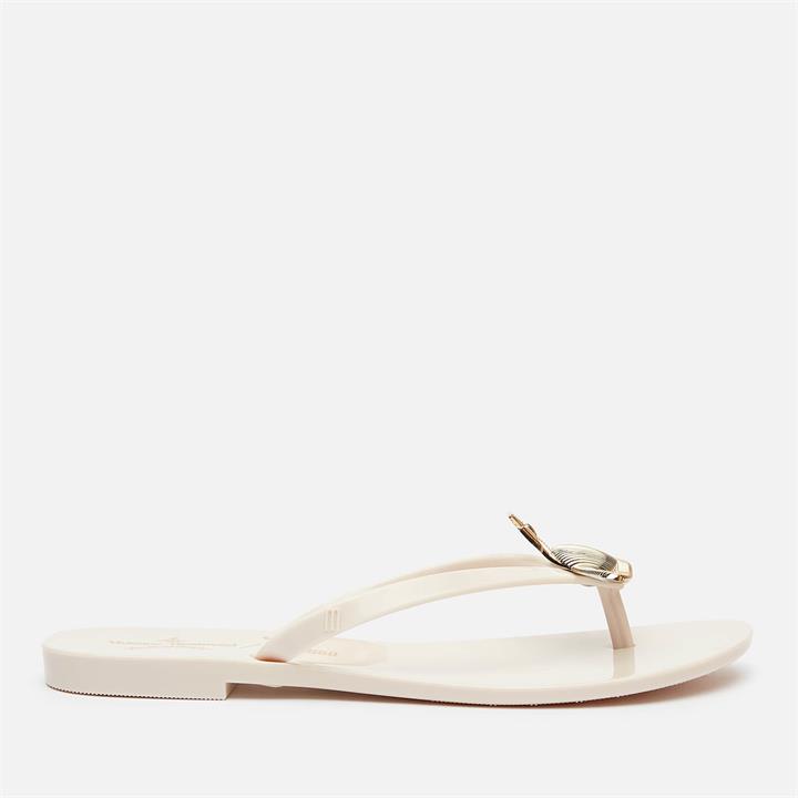 Vivienne Westwood for Melissa Women's Harmonic Orb Flip Flops - Ivory Orb - UK 4