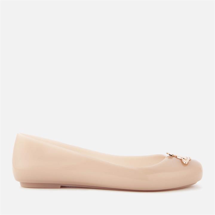 Vivienne Westwood for Melissa Women's Space Love 19 Ballet Flats - Nude Orb - UK 4