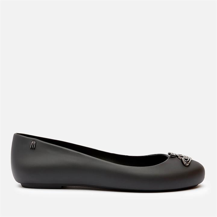 Vivienne Westwood for Melissa Women's Space Love 23 Ballet Flats - Black Cut Out Orb - UK 8