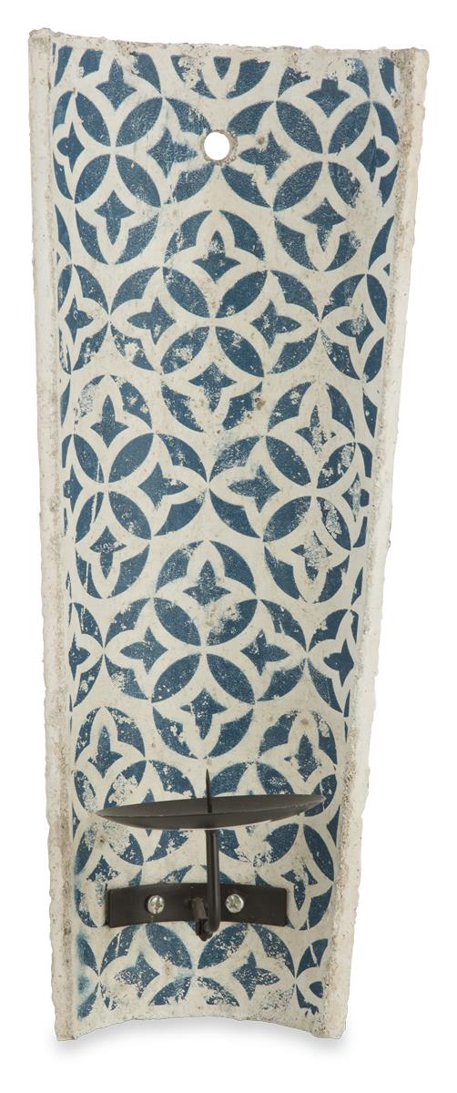 Wall Mountable Cement Candle Holder