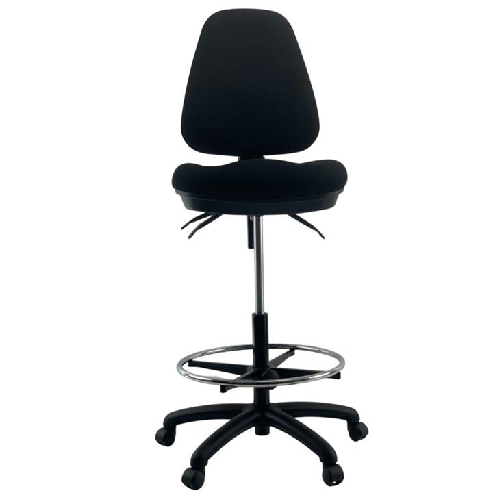 WAVES High Back AFRDI Spinlock Footring Drafting Office Chair