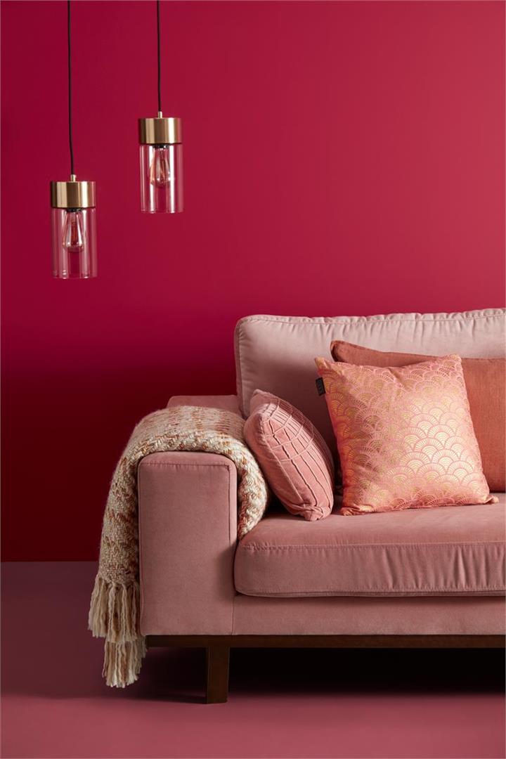 Wavey Pink Cushion