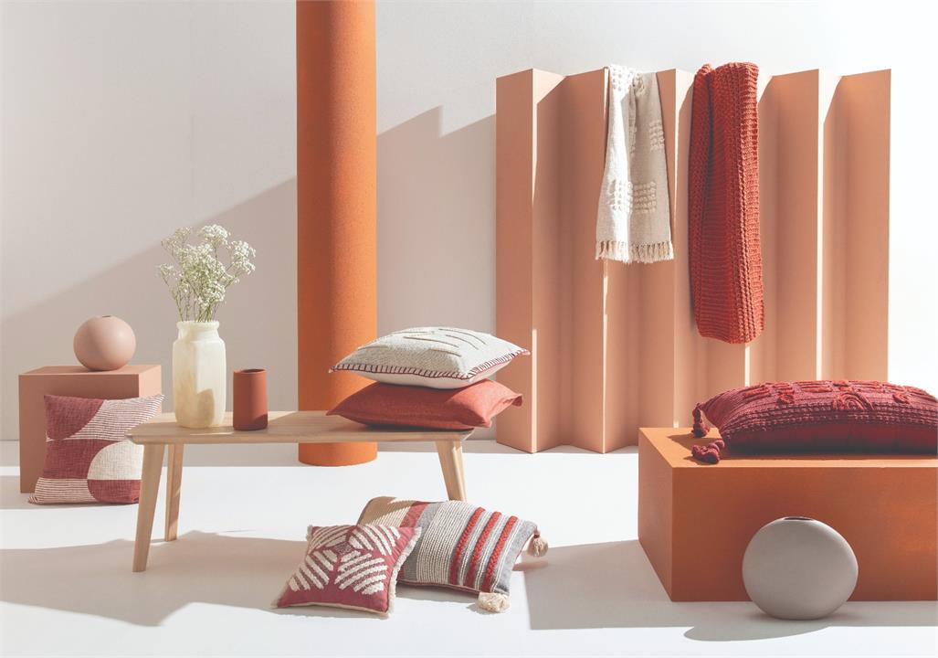 Wentworth Throw  - Clay Rectangle