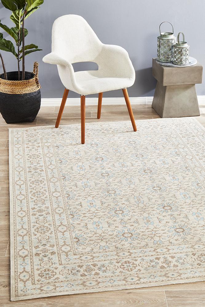 Whisper Washed Bone Rug 290X200cm