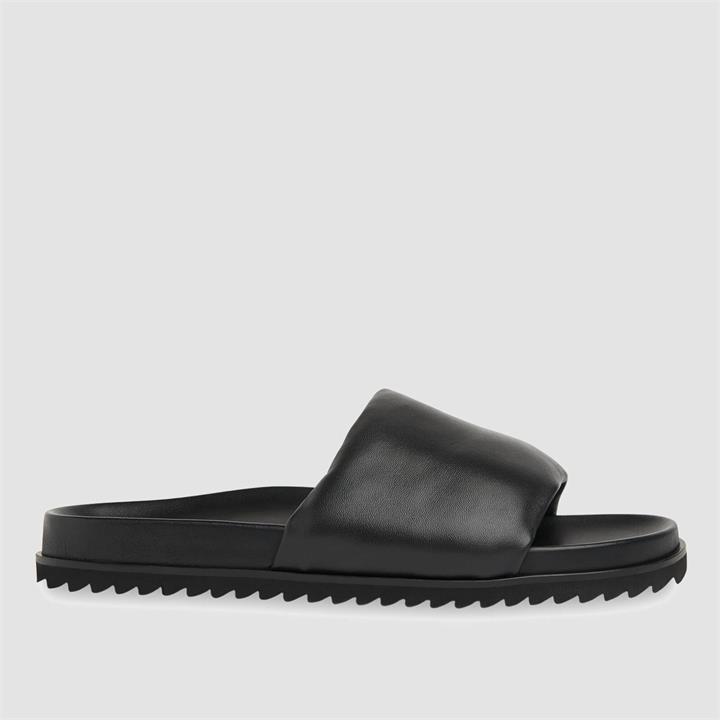 Whistles Women's Aiden Padded Slide Sandals - Black - UK 5