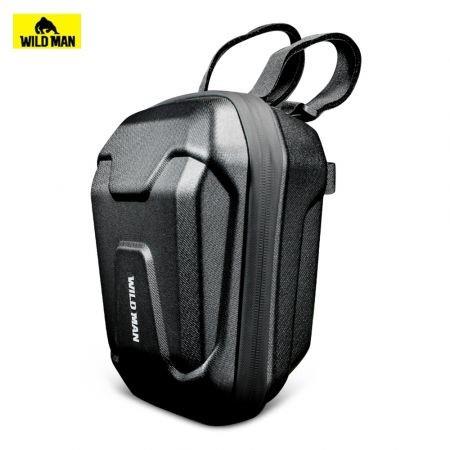 WILD MAN Electric Scooters Bicycles Front Bag with Hard Shell Protection