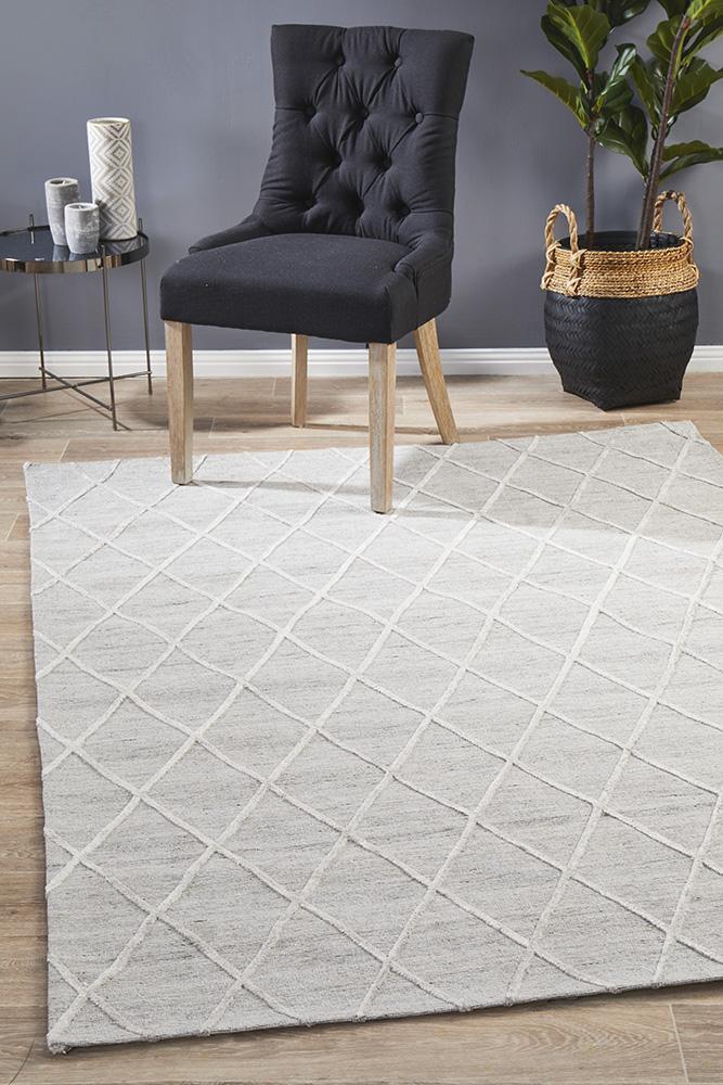 Winter Silver Styles Modern Rug 400X300cm