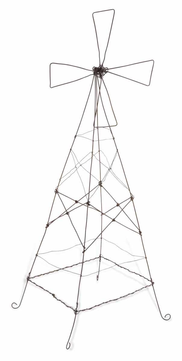Wirework Rustic Iron Windmill Large