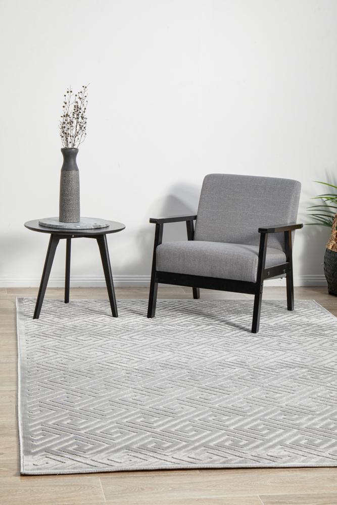 York Alice Silver Rug 230X160CM