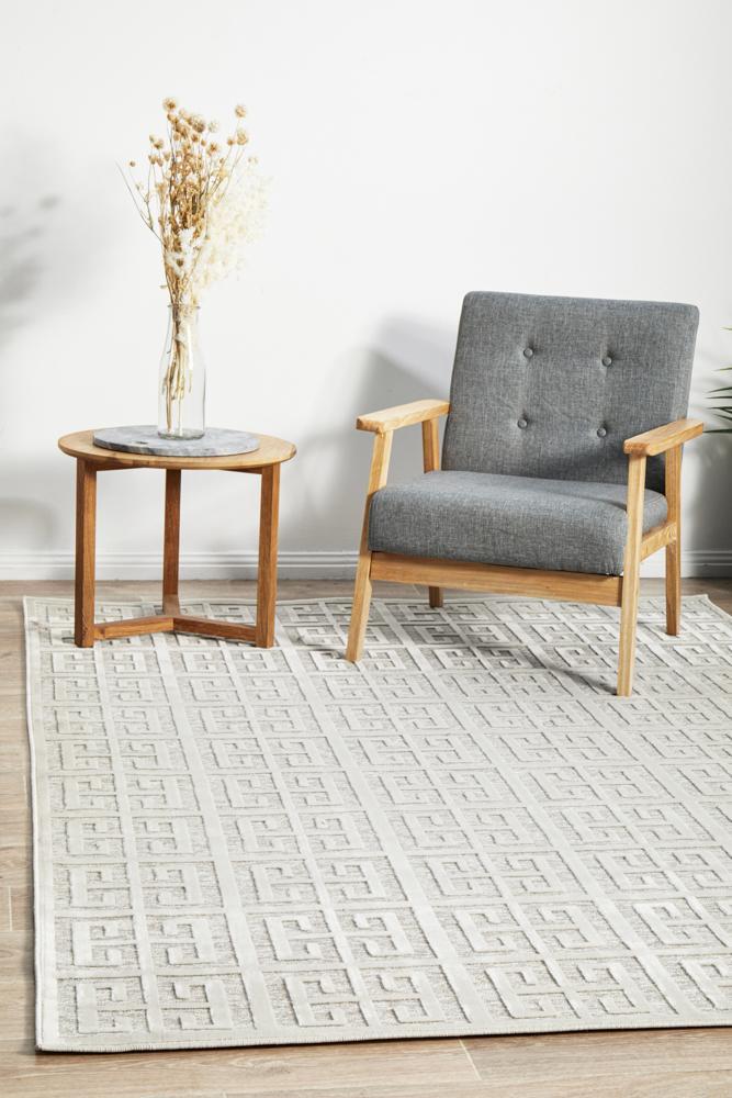 York Brenda Natural White Rug 230X160CM