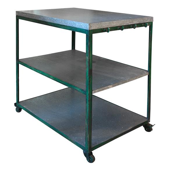 Zinc Green Utility Bench