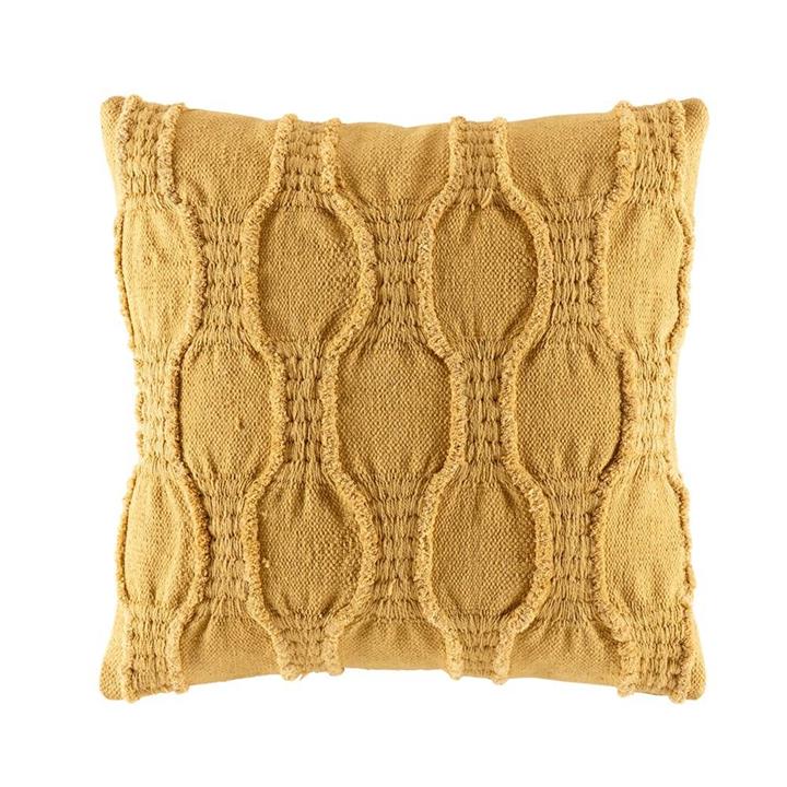 Zulu Cushion - Mustard Square